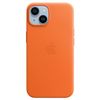 Etui Apple MPPF3ZM/A iPhone 14 Plus / 15Plus 6.7" pomarańczowy/orange Leather Case MagSafe