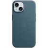 Etui Apple MT4D3ZM/A iPhone 15 Plus / 14Plus 6.7" MagSafe błękit pacyfiku/pacific blue FineWoven Case
