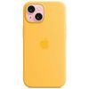 Etui Apple MWNA3ZM/A iPhone 15 / 14 / 136.1" MagSafe promienny żółty/sunshine Silicone Case