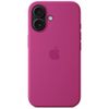 Etui Apple MYY53ZM/A iPhone 16 6.1"      MagSafe fuksja/fuchsia Silicone Case