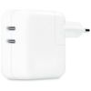 Ładowarka sieciowa Apple MKU63ZM/A 35W   2xUSB-C biały