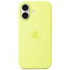 Etui Apple Silicone Case MagSafe do      iPhone 17 żółty