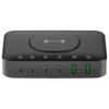 4smarts Stacja ładująca 7w1 100W         z ładowaniem bezprzewodowym czarno-szary/black-grey 540571