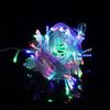 Lampki choinkowe LED - 5m/50 lampek      wielokolorowe/multicolor zasilane bat. 3xAA EHD-LS02