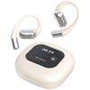 Słuchawki Bluetooth 4smarts SkyBuds OWS  z ekranem i tłumaczem AI beżowy