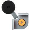 Uchwyt magnetyczny 4smarts Screen Mount  Qi2 na monitor do smartfonów szary