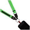 Uniwersalna smycz Lamborghini D1         Crossbody Webbing Strap zielony