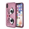 Karl Lagerfeld KLHCPXGLCHPI iPhone X/Xshard case pink/różowy K-Paris