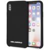 Karl Lagerfeld KLHCPXSLBKS iPhone X/Xshardcase czarny/black Silicone