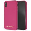 Karl Lagerfeld KLHCI61SLROG iPhone Xrhardcase fuksja/fushia Silicone