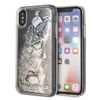 Karl Lagerfeld KLHCPXKSICGO iPhone X/Xszłoty/gold hard case Iconic Patterns Liquid Glitter