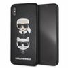 Karl Lagerfeld KLHCI65KICKC iPhone XsMax hardcase czarny/black Karl & Choupette