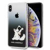 Karl Lagerfeld KLHCI65CFNRCBK iPhone XsMax hardcase czarny/black Choupette Fun