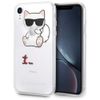 Karl Lagerfeld KLHCI61CFA iPhone Xrhardcase transparent Choupette Fun