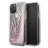 Karl Lagerfeld KLHCN65TRKSRG iPhone 11Pro Max różowo-złoty/rose gold Glitter Signature