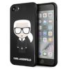 Karl Lagerfeld KLHCI8DLFKBK iPhone 7/8SE 2020 / SE 2022 czarny/black hard case Iconic Karl Glitter