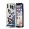 Karl Lagerfeld KLHCPXKSG iPhone X/Xshard case Captain Karl Liquid Glitter