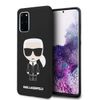 Karl Lagerfeld KLHCS67SLFKBK S20+ G985hardcase czarny/black Silicone Iconic