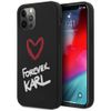 Karl Lagerfeld KLHCP12MSILKRBK iPhone12/12 Pro 6,1" czarny/black hardcase Silicone Forever Karl