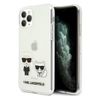Karl Lagerfeld KLHCN65CKTR iPhone 11 ProMax hardcase Transparent Karl & Choupette