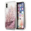 Karl Lagerfeld KLHCPXTRKSRG iPhone X/Xsróżowo-złoty/rose gold Glitter Signature