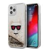 Karl Lagerfeld KLHCP12LLCGLGO iPhone12 Pro Max 6,7" złoty/gold hardcase Liquid Glitter Choupette