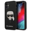 Karl Lagerfeld KLHCP12SSAKHBK iPhone12 mini 5,4" czarny/black hardcase Saffiano Ikonik Karl`s Head