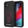 Karl Lagerfeld KLHCP12SPCUIKPI iPhone12 mini 5,4" różowy/pink hardcase Karl Ikonik Outline