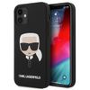 Karl Lagerfeld KLHCP12SSLKHBK iPhone 12 mini 5,4" czarny/black hardcase Silicone Karl`s Head