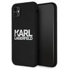 Karl Lagerfeld KLHCN61SLKLRBK iPhone 116,1" / Xr Silicone Stack Logo czarny/black