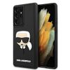 Karl Lagerfeld KLHCS21LKH3DBK S21 UltraG998 czarny/black hardcase 3D Rubber Karl`s Head