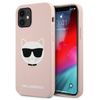 Karl Lagerfeld KLHCP12SSLCHLP iPhone12 mini 5,4" hardcase jasno różowy/light pink Silicone Choupette
