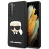 Karl Lagerfeld KLHCS21MKH3DBK S21+ G996czarny/black hardcase 3D Rubber Karl`s Head