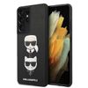 Karl Lagerfeld KLHCS21LSAKICKCBK S21Ultra G998 czarny/black hardcase Saffiano Ikonik Karl&Choupette Head