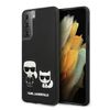 Karl Lagerfeld KLHCS21MPCUSKCBK S21+G996 czarny/black hardcase Ikonik Karl & Choupette