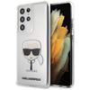 Karl Lagerfeld KLHCS21LKTR S21 UltraG998 hardcase Transparent Karl`s Head