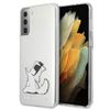 Karl Lagerfeld KLHCS21SCFNRC S21 G991hardcase transparent Choupette Fun
