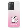 Karl Lagerfeld KLHCS21LCFNRCPI S21 UltraG998 hardcase różowy/pink Choupette Fun