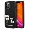 Karl Lagerfeld KLHCP13LSSKCK iPhone 13Pro / 13  6,1" hardcase czarny/black Silicone Karl & Choupette