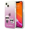 Karl Lagerfeld KLHCP13SCKTRP iPhone 13mini 5,4" hardcase różowy/pink Karl & Choupette