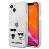 Karl Lagerfeld KLHCP13MCKTR iPhone 13/ 14 / 15 6,1" hardcase Transparent Karl & Choupette