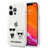 Karl Lagerfeld KLHCP13LCKTR iPhone 13Pro / 13 6,1" hardcase Transparent Karl & Choupette