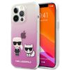 Karl Lagerfeld KLHCP13XCKTRP iPhone 13Pro Max 6,7" hardcase różowy/pink Karl & Choupette