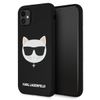 Karl Lagerfeld KLHCN61SLCHBK iPhone11 6,1" / Xr hardcase czarny/black Silicone Choupette