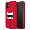 Karl Lagerfeld KLHCN61SLCHRE iPhone11 6,1" / Xr hardcase czerwony/red Silicone Choupette