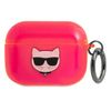 Karl Lagerfeld KLAPUCHFP AirPods Procover różowy/pink Choupette