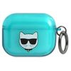 Karl Lagerfeld KLAPUCHFL AirPods Pro cover niebieski/blue Choupette