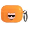 Karl Lagerfeld KLAPUCHFO AirPods Procover pomarańczowy/orange Choupette