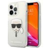 Karl Lagerfeld KLHCP13LKHTUGLS iPhone 13Pro / 13 6,1" srebrny/silver hardcase Glitter Karl`s Head