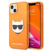 Karl Lagerfeld KLHCP13MCHTRO iPhone 13/ 14 / 15 6,1" pomarańczowy/orange hardcase Glitter Choupette Fluo